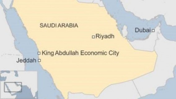 Harta Arabia Saudita Foto BBC