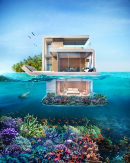 Case subacvatice Dubai, Foto Huffington Post