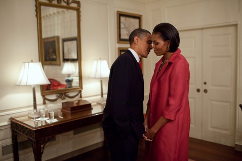 Obama cu soţia