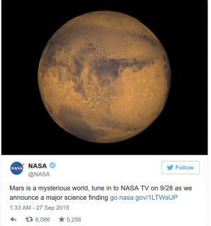 NASA, Marte