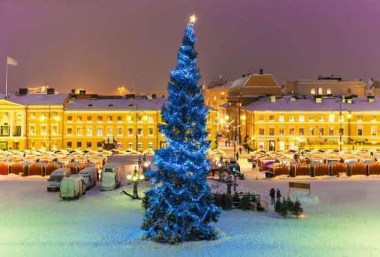 Helsinki iluminat de sărbători